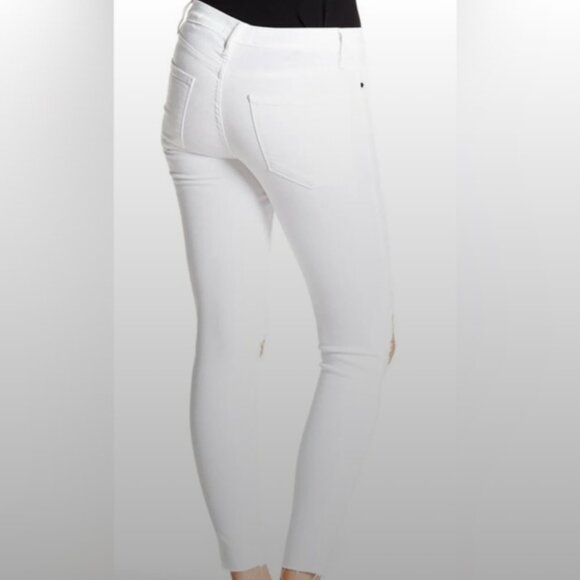 FRAME Mid-Rise Distressed Skinny Jeans - Picture 6 of 6